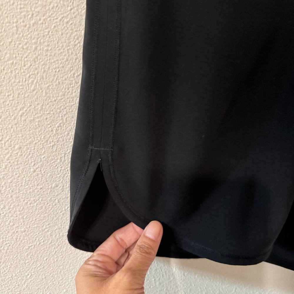 Lululemon On The Fly Skirt 21" Black Pockets Athleisure Outdoor Hiking-4 - Picture 4 of 7